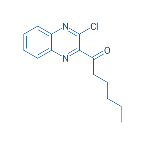 1-(3-Chloroquinoxalin-2-yl)hexan-1-one 100mg
