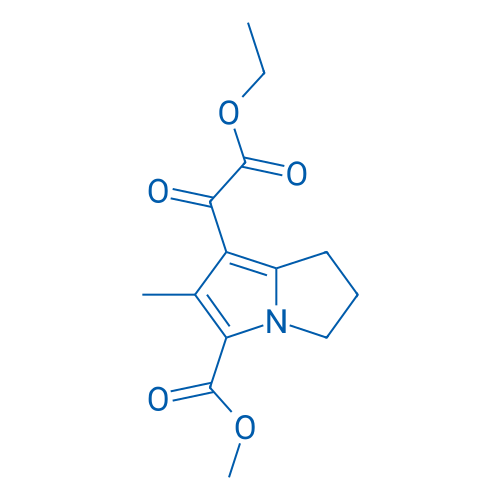 Methyl 7-(2-ethoxy-2-oxoacetyl)-6-methyl-2,3-dihydro-1H-pyrrolizine-5-carboxylate 250mg