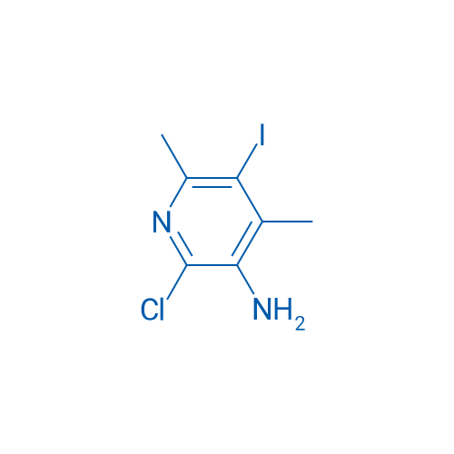 2-Chloro-5-iodo-4,6-dimethylpyridin-3-amine 5g