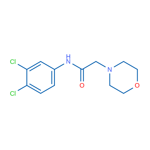 N-(3,4-Dichlorophenyl)-2-morpholinoacetamide 1g