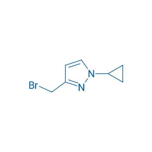 3-(Bromomethyl)-1-cyclopropyl-1H-pyrazole 1g