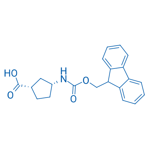 (1S,3R)-3-((((9H-Fluoren-9-yl)methoxy)carbonyl)amino)cyclopentanecarboxylic acid 100mg