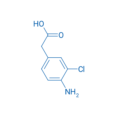 2-(4-Amino-3-chlorophenyl)acetic acid 1g