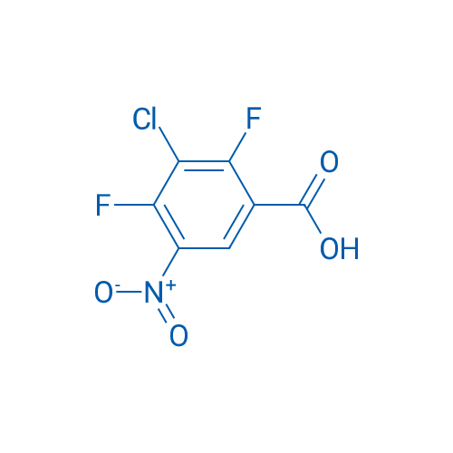 3-Chloro-2,4-difluoro-5-nitrobenzoic acid 100mg