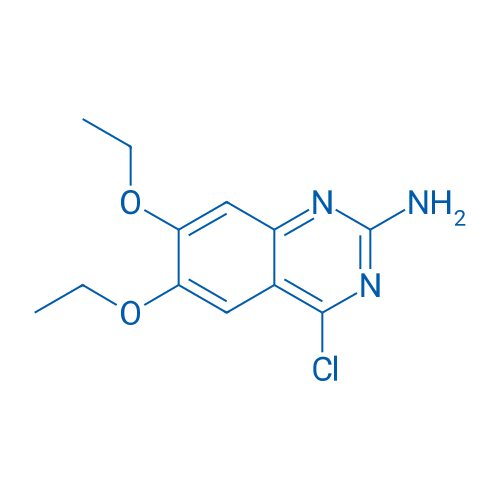 4-Chloro-6,7-diethoxyquinazolin-2-amine 250mg