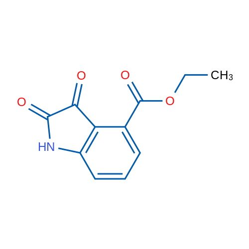 Ethyl 2,3-dioxoindoline-4-carboxylate 1g