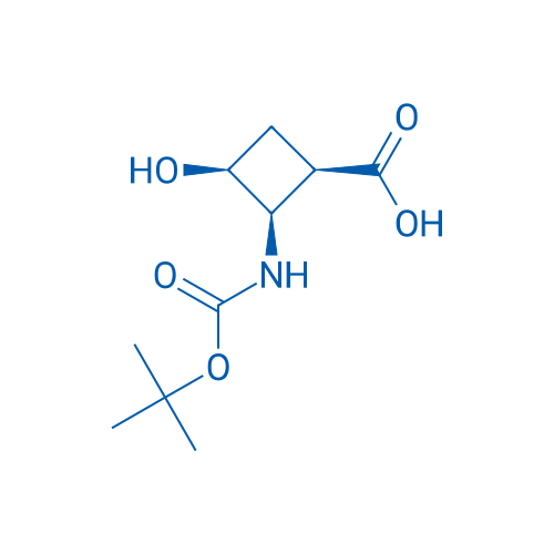 (1R,2R,3S)-2-((tert-Butoxycarbonyl)amino)-3-hydroxycyclobutane-1-carboxylic acid 1g