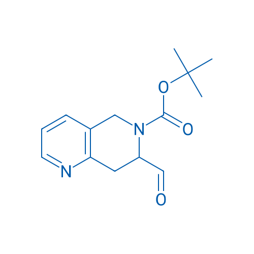 tert-Butyl 7-formyl-7,8-dihydro-1,6-naphthyridine-6(5H)-carboxylate 5g
