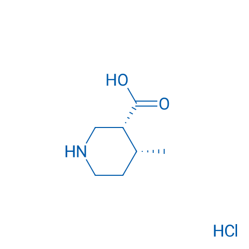 (3R,4R)-4-Methylpiperidine-3-carboxylic acid hydrochloride 250mg