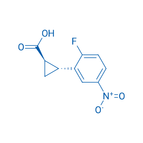 (1R,2R)-2-(2-Fluoro-5-nitrophenyl)cyclopropane-1-carboxylic acid 5g