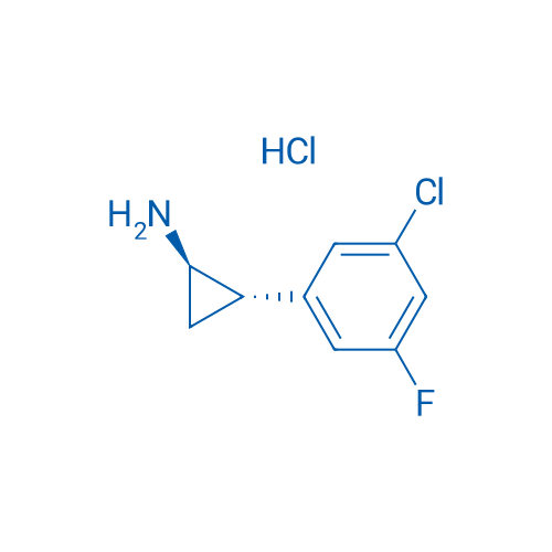 (1R,2S)-2-(3-Chloro-5-fluorophenyl)cyclopropan-1-amine hydrochloride 5g