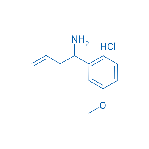 1-(3-Methoxyphenyl)but-3-en-1-amine hydrochloride 100mg