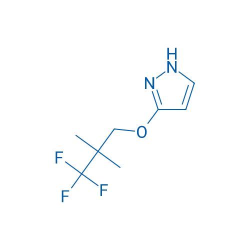 3-(3,3,3-Trifluoro-2,2-dimethylpropoxy)-1H-pyrazole 50mg