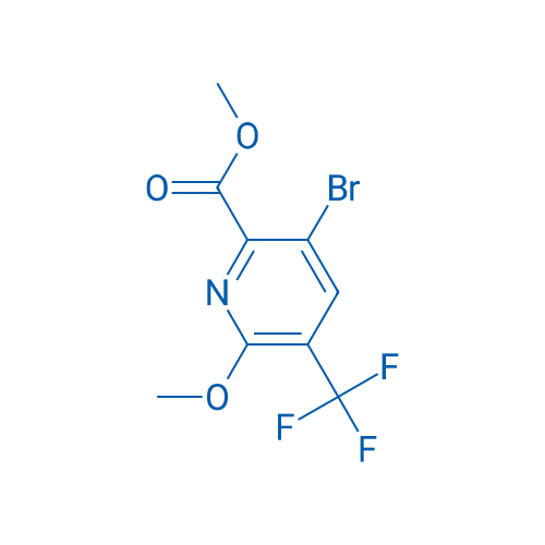 Methyl 3-bromo-6-methoxy-5-(trifluoromethyl)picolinate 100mg