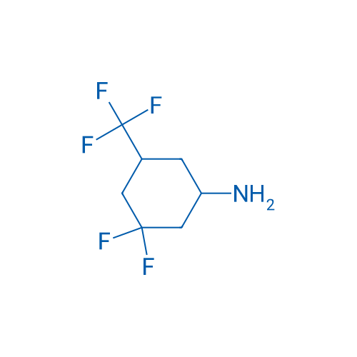 3,3-Difluoro-5-(trifluoromethyl)cyclohexan-1-amine 250mg