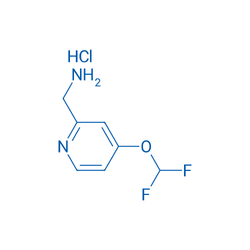 (4-(Difluoromethoxy)pyridin-2-yl)methanamine hydrochloride 100mg