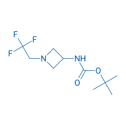 tert-Butyl (1-(2,2,2-trifluoroethyl)azetidin-3-yl)carbamate 100mg