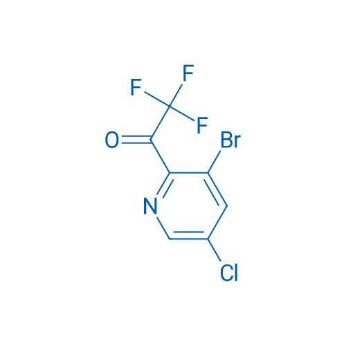 1-(3-Bromo-5-chloropyridin-2-yl)-2,2,2-trifluoroethanone 100mg