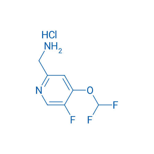 (4-(Difluoromethoxy)-5-fluoropyridin-2-yl)methanamine hydrochloride 100mg