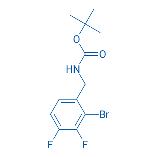 tert-Butyl 2-bromo-3,4-difluorobenzylcarbamate 250mg
