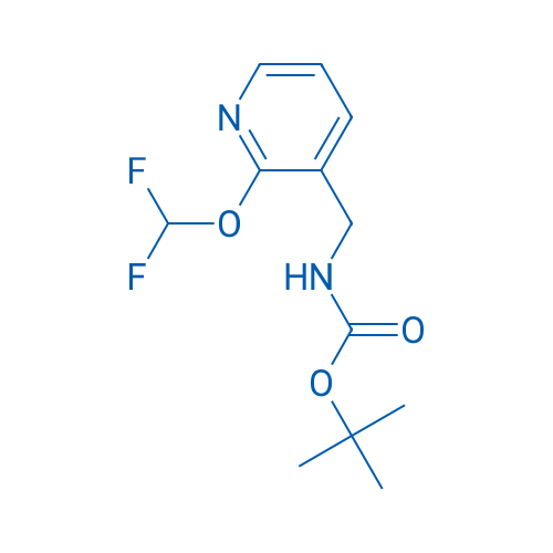 tert-Butyl ((2-(difluoromethoxy)pyridin-3-yl)methyl)carbamate 1g