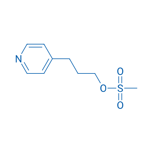 4-Pyridinepropanol, 4-methanesulfonate 1g