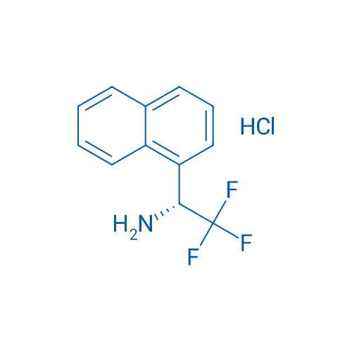 (R)-2,2,2-Trifluoro-1-(naphthalen-1-yl)ethan-1-amine hydrochloride 250mg