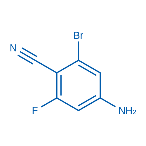4-Amino-2-bromo-6-fluorobenzonitrile 50mg
