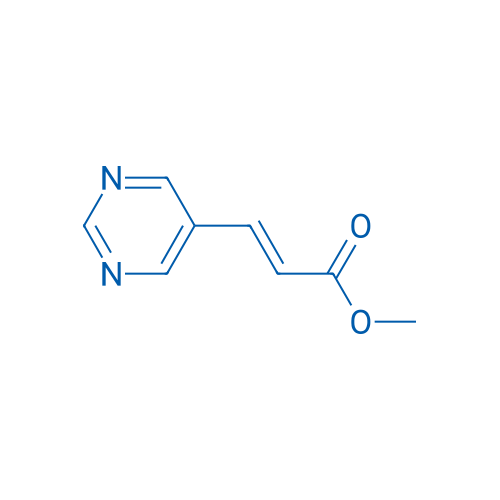 Methyl 3-(pyrimidin-5-yl)acrylate 5g