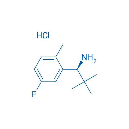 (S)-1-(5-Fluoro-2-methylphenyl)-2,2-dimethylpropan-1-amine hydrochloride 1g