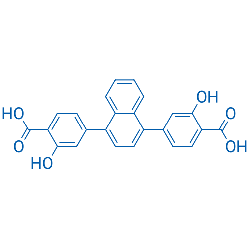 4,4'-(Naphthalene-1,4-diyl)bis(2-hydroxybenzoic acid) 1g