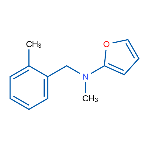 N-Methyl-N-(2-methylbenzyl)furan-2-amine 1g