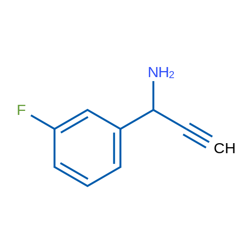 1-(3-Fluorophenyl)prop-2-yn-1-amine 1g