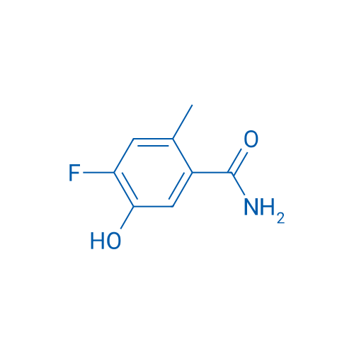 4-Fluoro-5-hydroxy-2-methylbenzamide 250mg