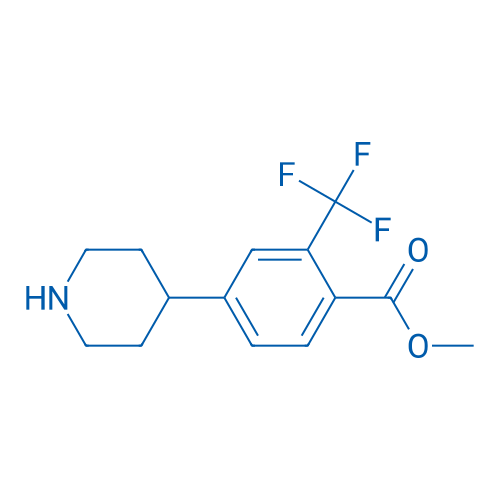 Methyl 4-(piperidin-4-yl)-2-(trifluoromethyl)benzoate 5g