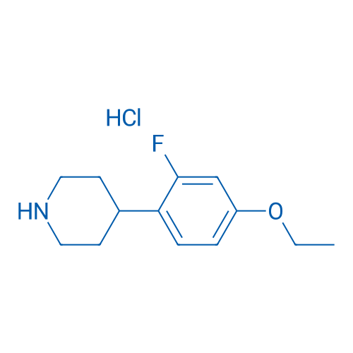 4-(4-Ethoxy-2-fluorophenyl)piperidine hydrochloride 250mg