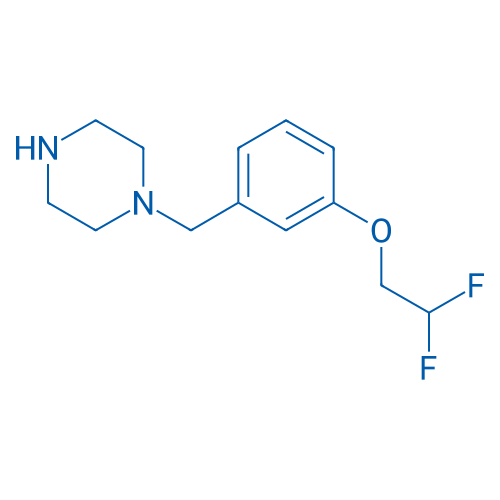 1-(3-(2,2-Difluoroethoxy)benzyl)piperazine 1g