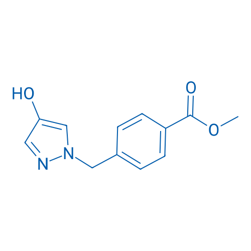 Methyl 4-((4-hydroxy-1H-pyrazol-1-yl)methyl)benzoate 1g