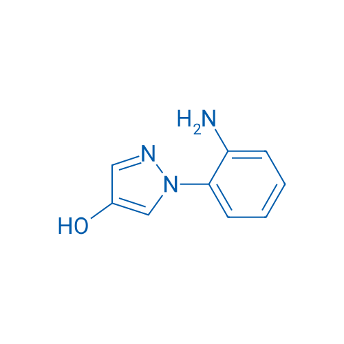 1-(2-Aminophenyl)-1H-pyrazol-4-ol 250mg