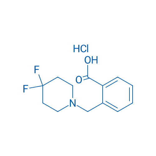 2-((4,4-Difluoropiperidin-1-yl)methyl)benzoic acid hydrochloride 1g
