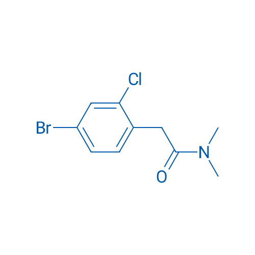 2-(4-Bromo-2-chlorophenyl)-N,N-dimethylacetamide 1g