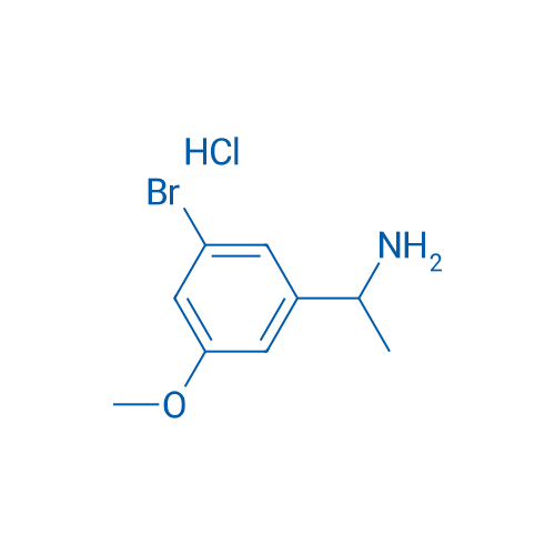 1-(3-Bromo-5-methoxyphenyl)ethan-1-amine hydrochloride 250mg