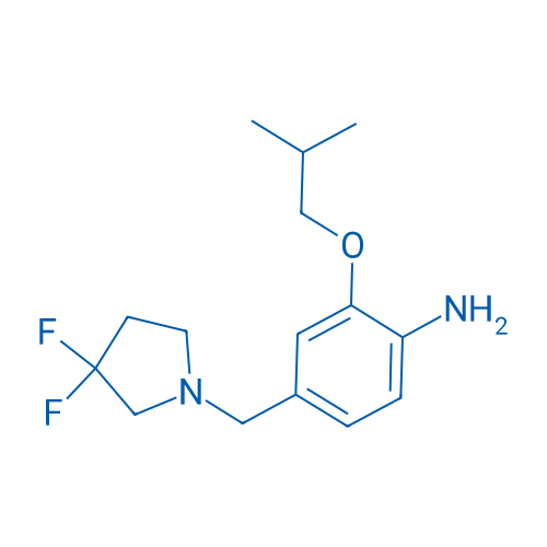 4-((3,3-Difluoropyrrolidin-1-yl)methyl)-2-isobutoxyaniline 1g
