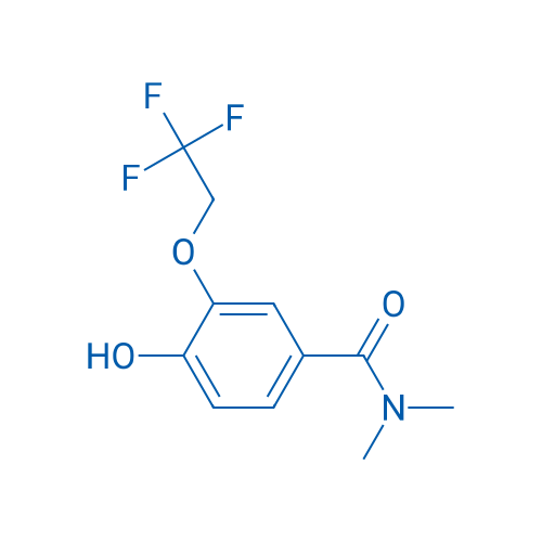 4-Hydroxy-N,N-dimethyl-3-(2,2,2-trifluoroethoxy)benzamide 1g