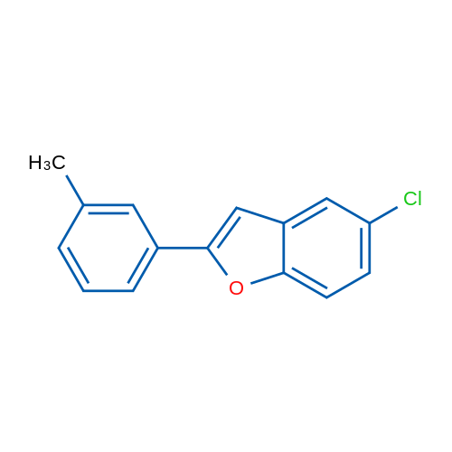 5-Chloro-2-(m-tolyl)benzofuran 1g