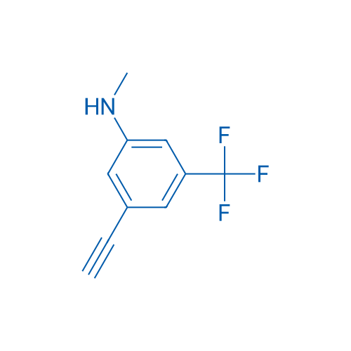 3-Ethynyl-N-methyl-5-(trifluoromethyl)aniline 250mg