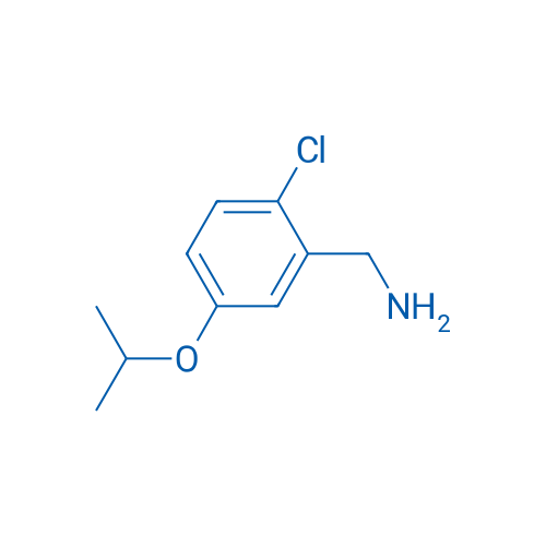 (2-Chloro-5-isopropoxyphenyl)methanamine 1g