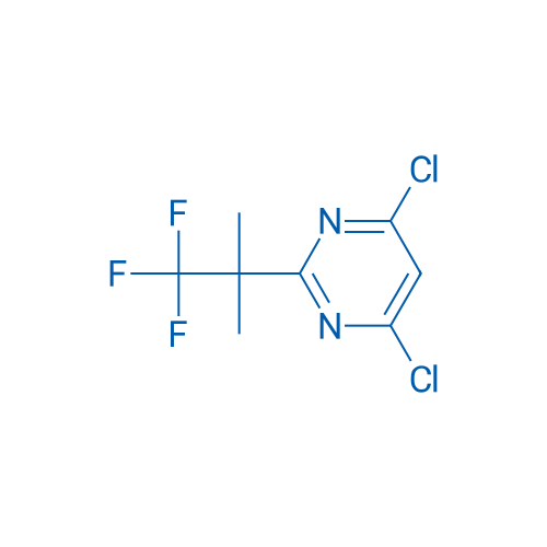 4,6-Dichloro-2-(1,1,1-trifluoro-2-methylpropan-2-yl)pyrimidine 100mg