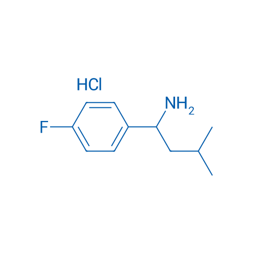 1-(4-Fluorophenyl)-3-methylbutan-1-amine hydrochloride 1g