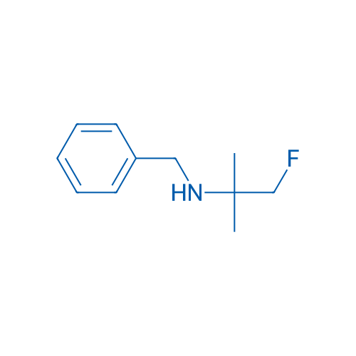 Benzyl(1-fluoro-2-methylpropan-2-yl)amine 1g